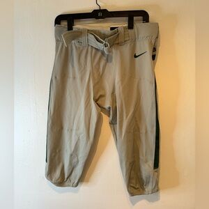 Nike Baylor University Custom Vapor Pro Football Pants Men's Large Grey‎ NEW